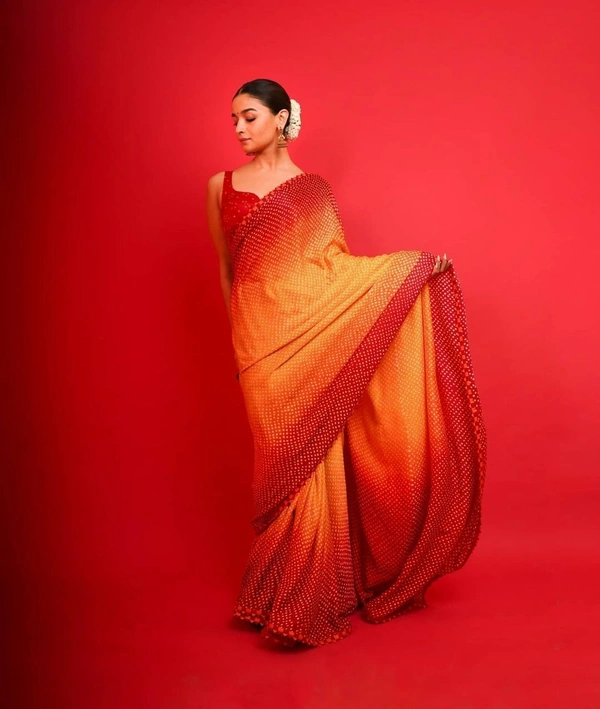Alia Bhatt Designer Saree