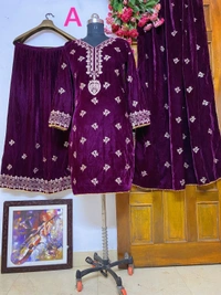 KURTI -PLAZZO SET