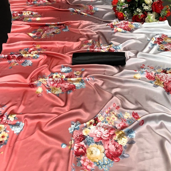 Floral Print Saree