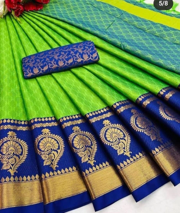 Aura Cotton Silk Saree