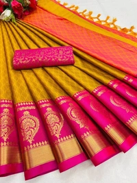 Aura Cotton Silk Saree