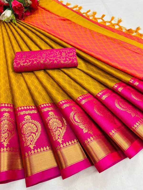 Aura Cotton Silk Saree