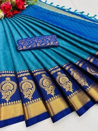 Aura Cotton Silk Saree