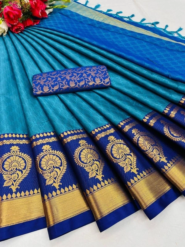 Aura Cotton Silk Saree