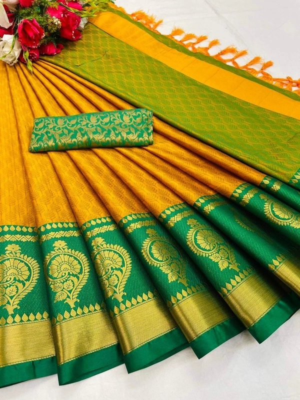 Aura Cotton Silk Saree