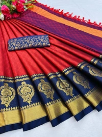 Aura Cotton Silk Saree