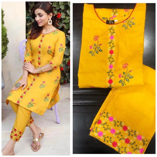 SSD Kurti SSD - Yellow