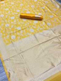 SSD Golden Queen Saree - Gold