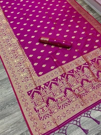 Primium By Sp Soft Banarasi Silk Saree