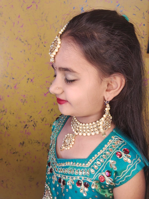 imitation jewelry Necklace Set No.2 - Gold