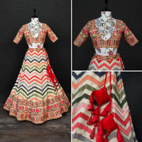 sr-1375 Wedding Lehanga Choli
