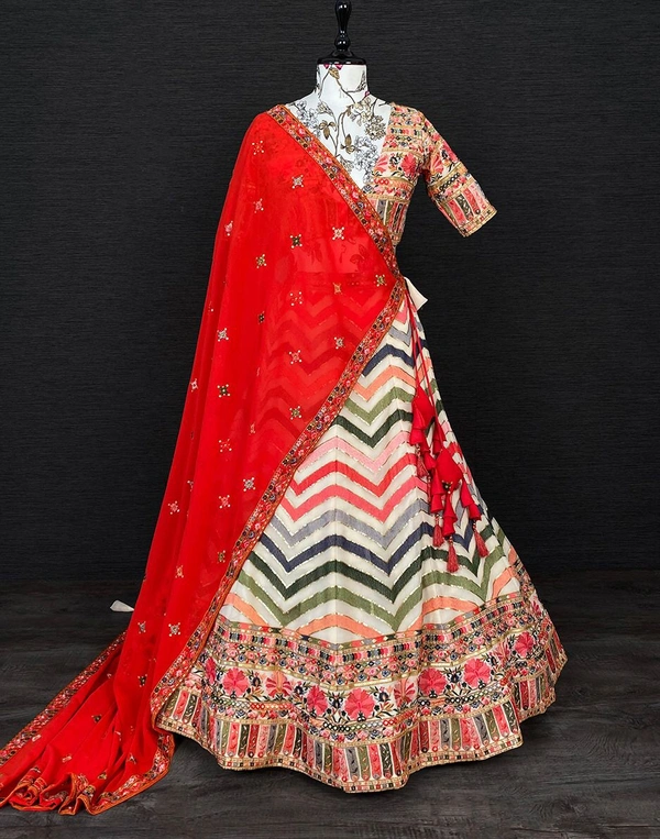 sr-1375 Wedding Lehanga Choli