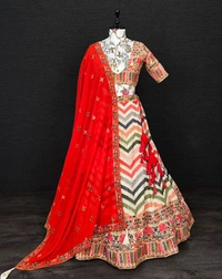 sr-1375 Wedding Lehanga Choli