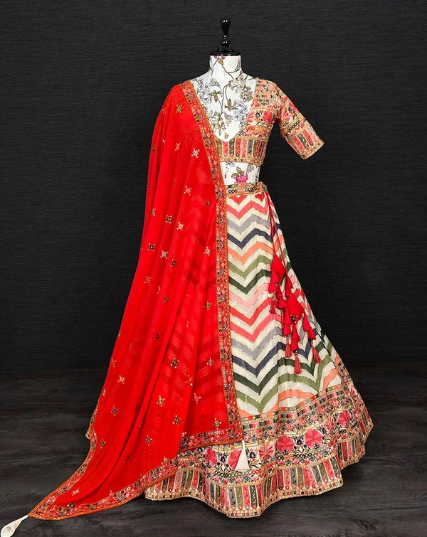 sr-1375 Wedding Lehanga Choli