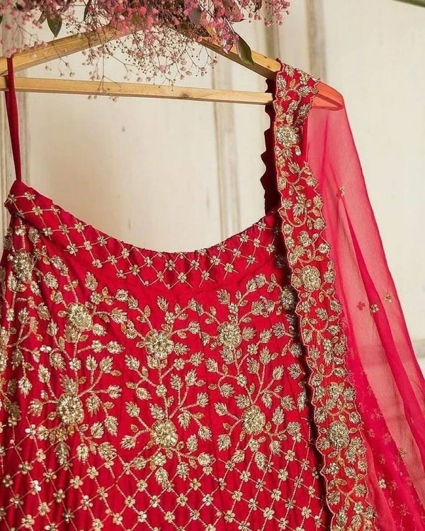 *6286* Wedding Lehanga Choli 