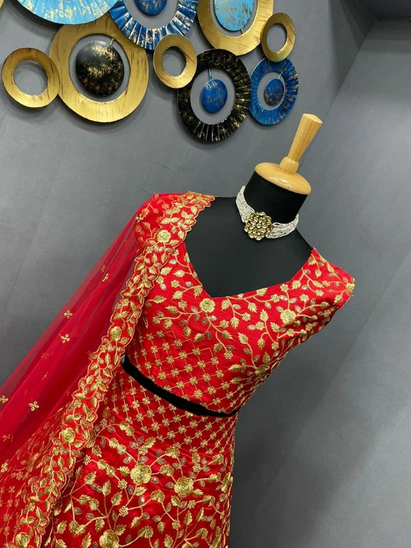 *6286* Wedding Lehanga Choli 