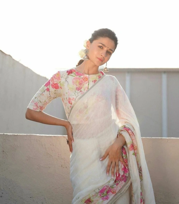 GANGUBAI ALIA BHATT STYLE SAREE