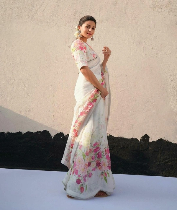 GANGUBAI ALIA BHATT STYLE SAREE