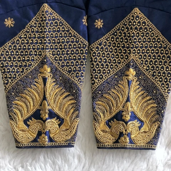 Khatli Work Definer Blouse - Navy 💙