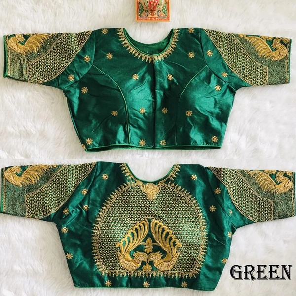 Khatli Work Definer Blouse - Marron