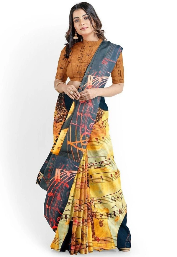 Digital Print Saree SSD