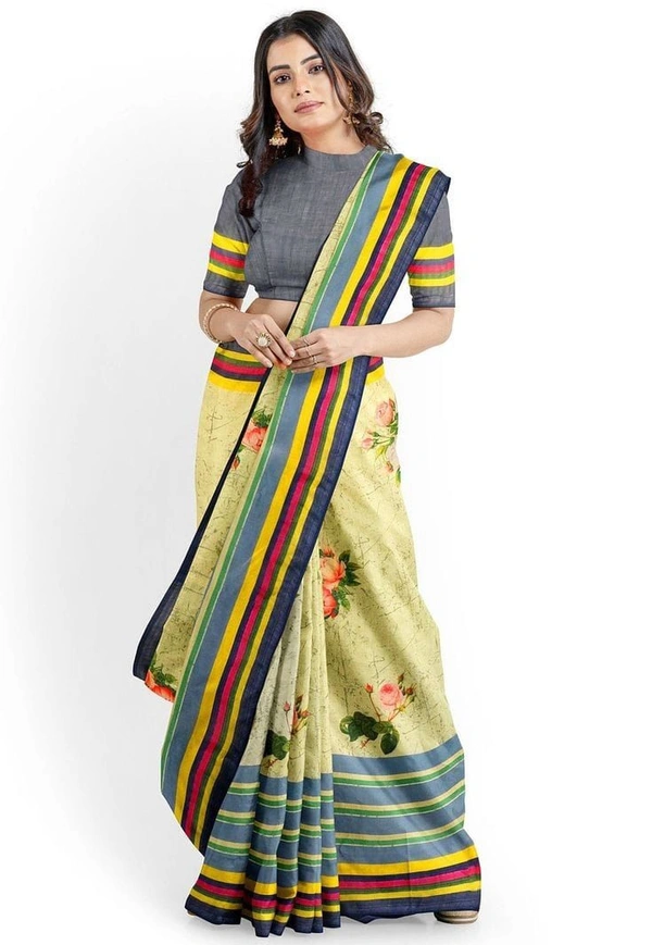 Digital Print Saree SSD