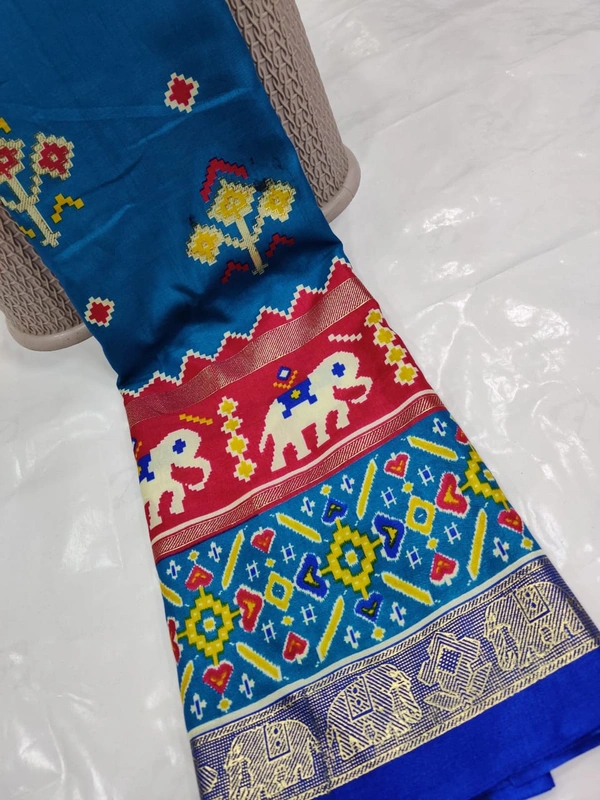 Soft Silk Patola Deginer Saree