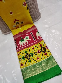 Soft Silk Patola Deginer Saree