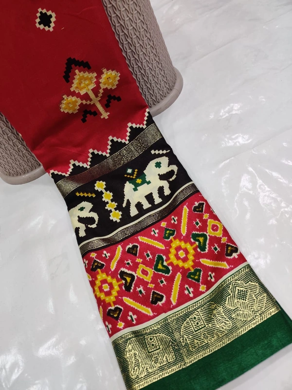 Soft Silk Patola Deginer Saree
