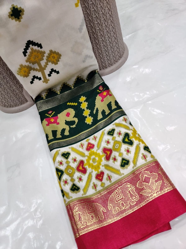 Soft Silk Patola Deginer Saree