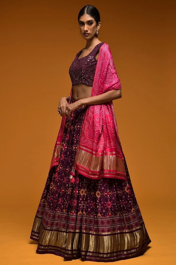 FP Fashion Digital Printed Lehanga Choli - http://store.shoopy.in/mobilekart, SSR-235, Blue 💙