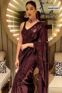 FP Fashion Bollywood Saree 5 - http://store.shoopy.in/mobilekart, Black