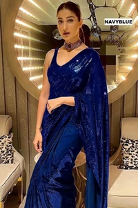 FP Fashion Bollywood Saree 5 - http://store.shoopy.in/mobilekart, Black