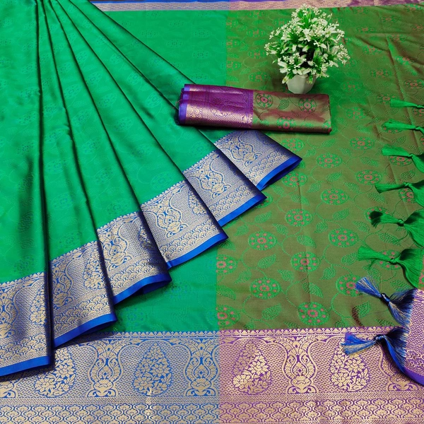 SSD Aura Kanjivaram Saree Buy 1get 1 Free - http://store.shoopy.in/mobilekart