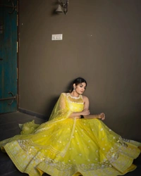 SSD Lehanga Choli Special - Yellow 💛