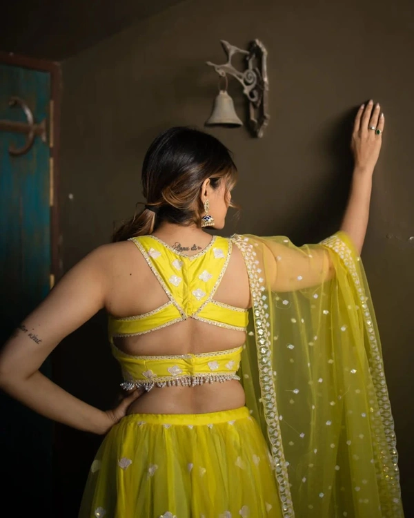 SSD Lehanga Choli Special - Yellow 💛