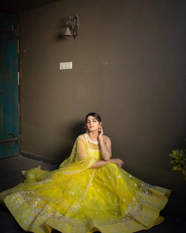 SSD Lehanga Choli Special - Yellow 💛