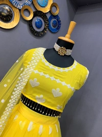 SSD Lehanga Choli Special - Yellow 💛