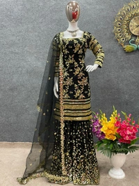 Sarara Plazo - Black