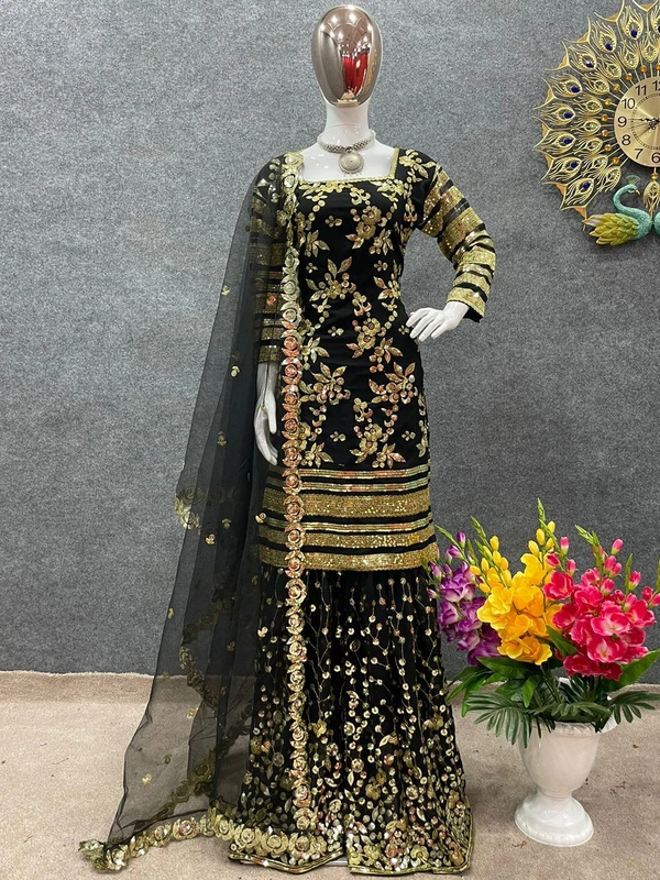Sarara Plazo - Black