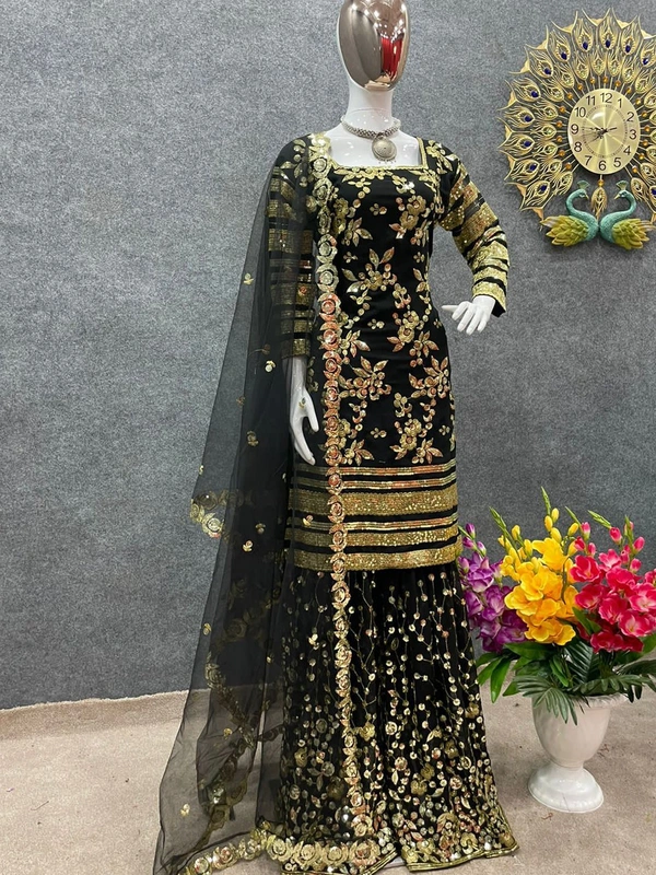 Sarara Plazo - Black