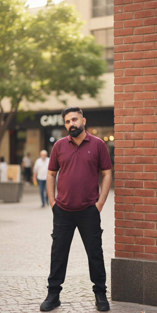 Men’s Polo T-Shirt – Classic Fit