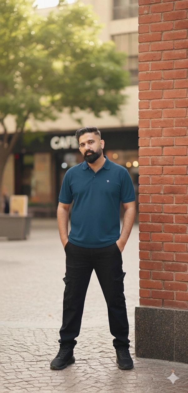 Men’s Polo T-Shirt – Classic Fit