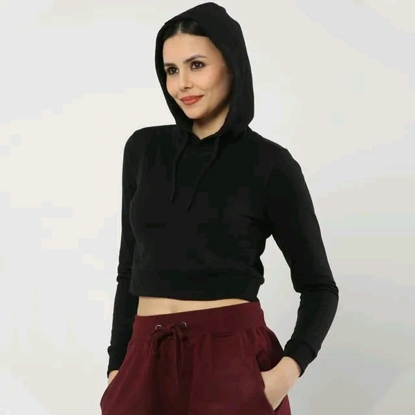 ROSEVERA Women’s Cropped Hoodie 