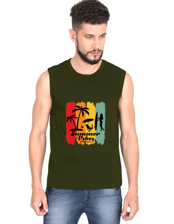 Men sleeveless T shirt (summer vibe)