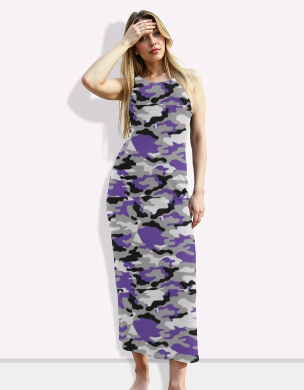 Bodycon Dress-Camouflage