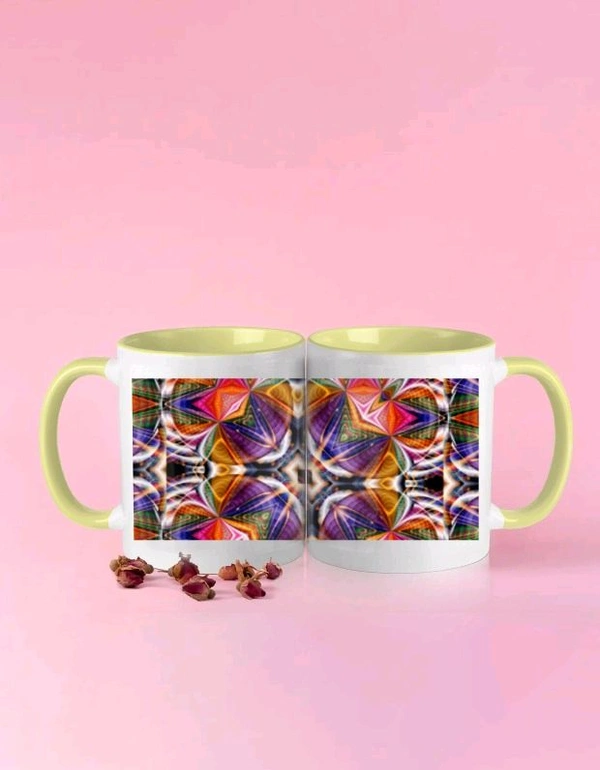 Coffee Mug -Kaleidoscope Pattern 