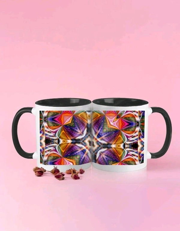 Coffee Mug -Kaleidoscope Pattern 