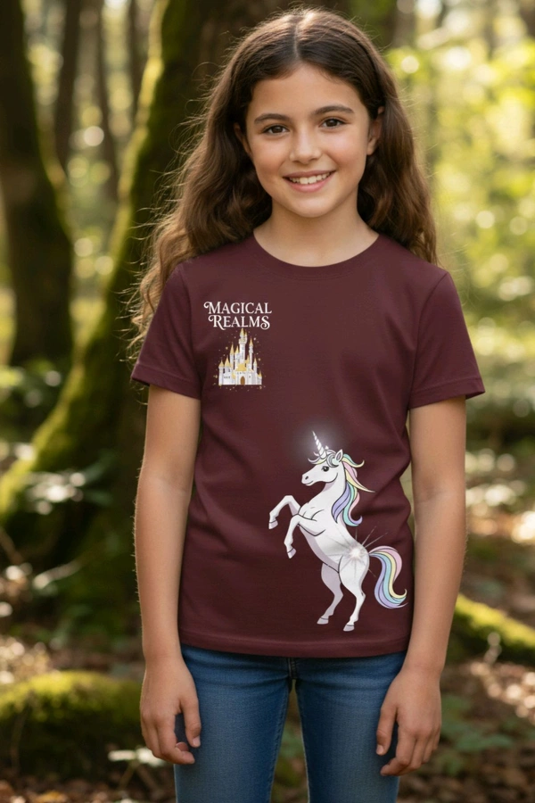 Classic Crew T-Shirt – Unicorn Theme