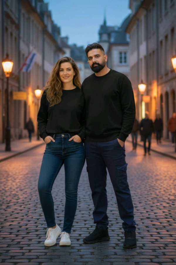 Couple Sweatshirt Combo